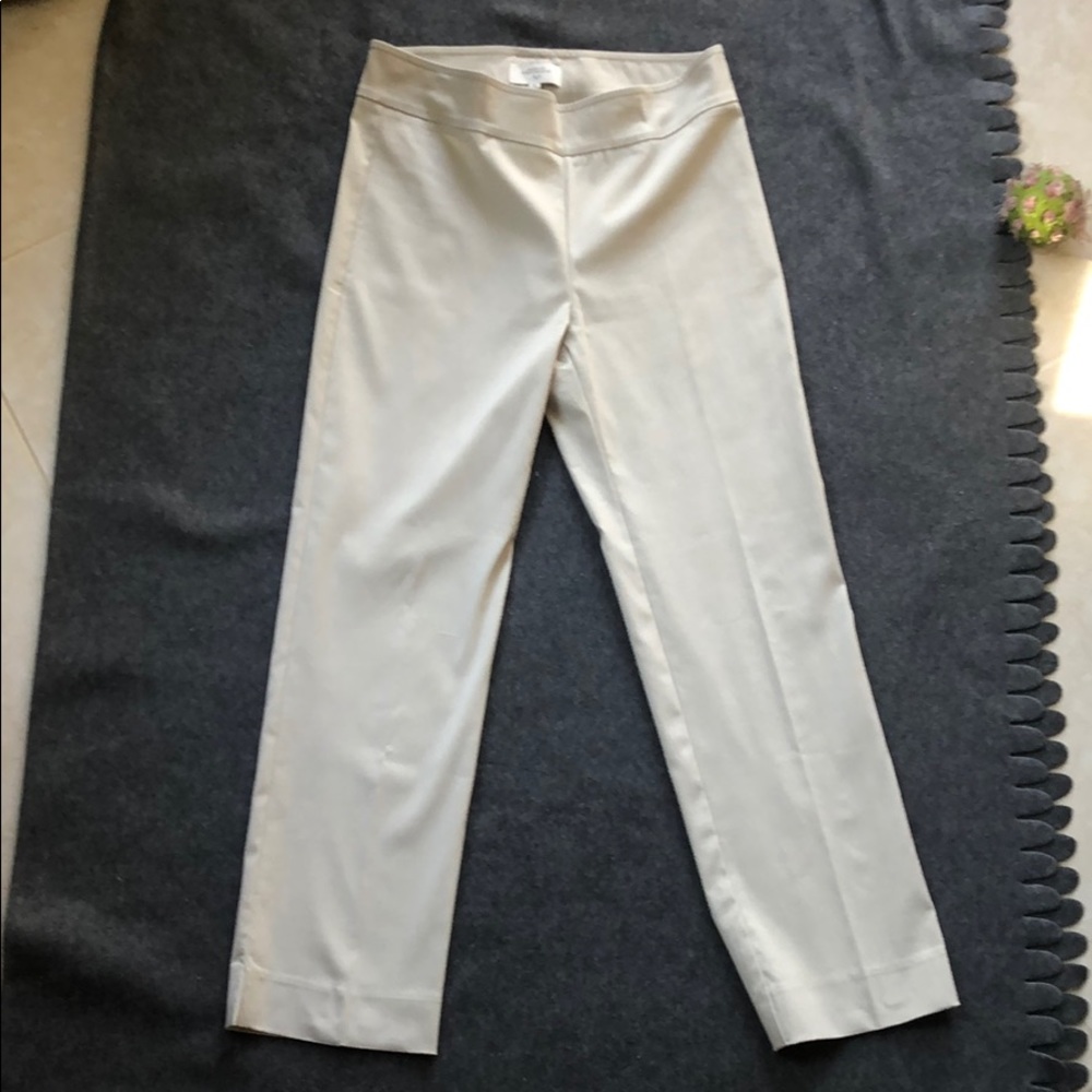 Avenue Montaigne Straight leg viscose ankle pants